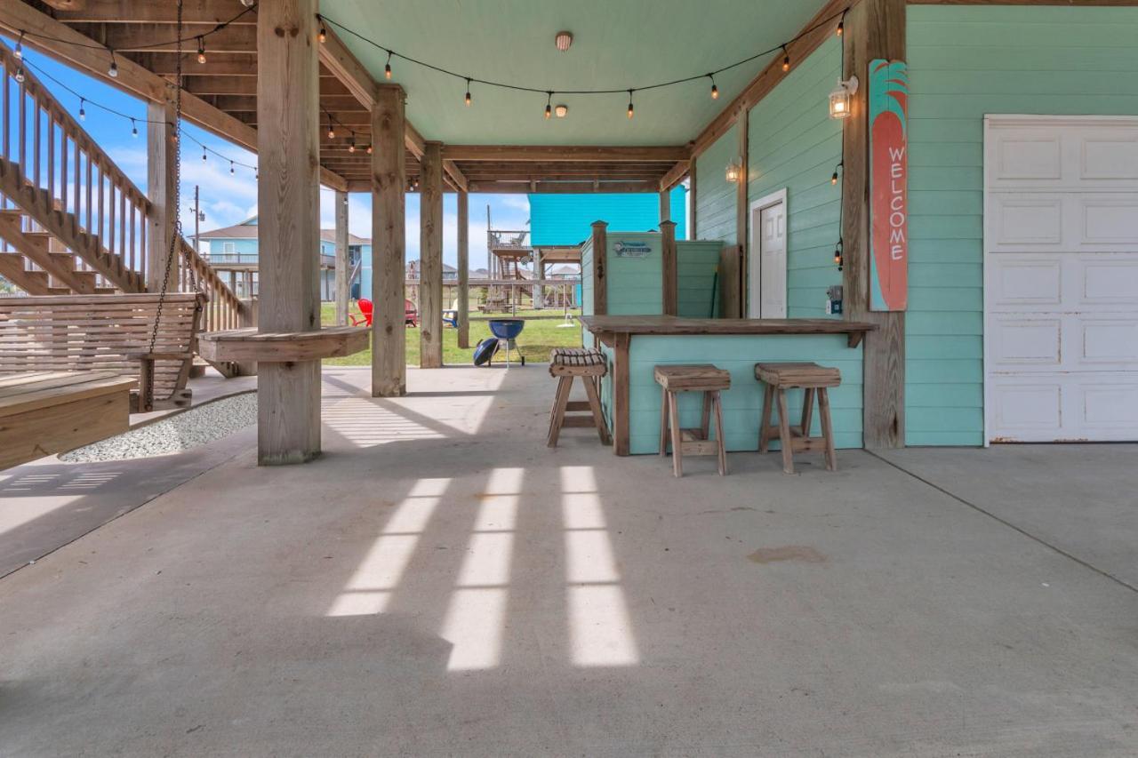 Steps To Beach Golf Cart About Time Beach Retreat Bolivar Peninsula Exterior photo
