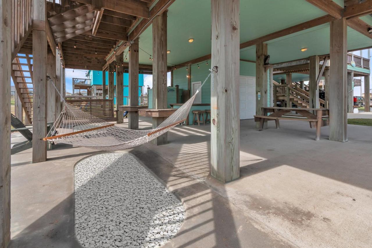 Steps To Beach Golf Cart About Time Beach Retreat Bolivar Peninsula Exterior photo